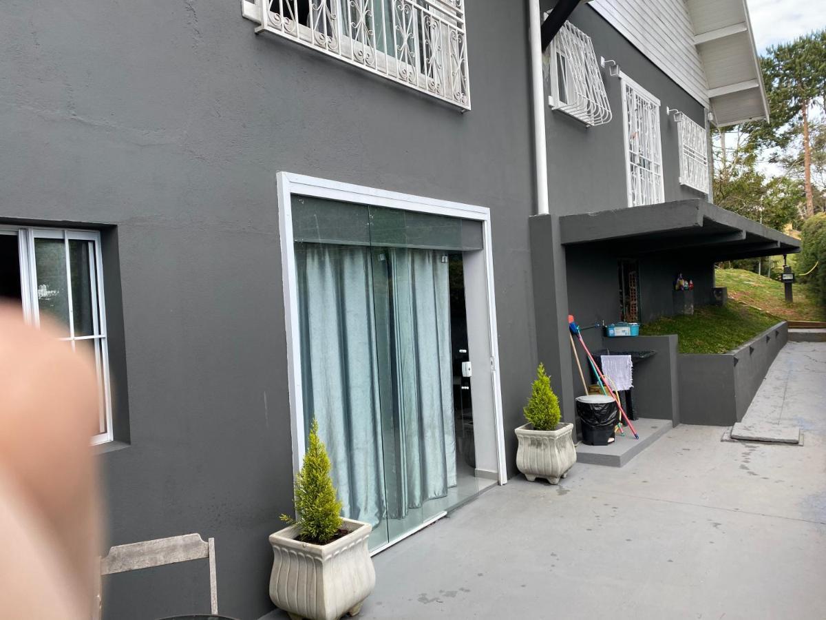 Campos do JordãoKitnet Aconchegante Em Bairro Nobre Bem Localizado公寓 外观 照片